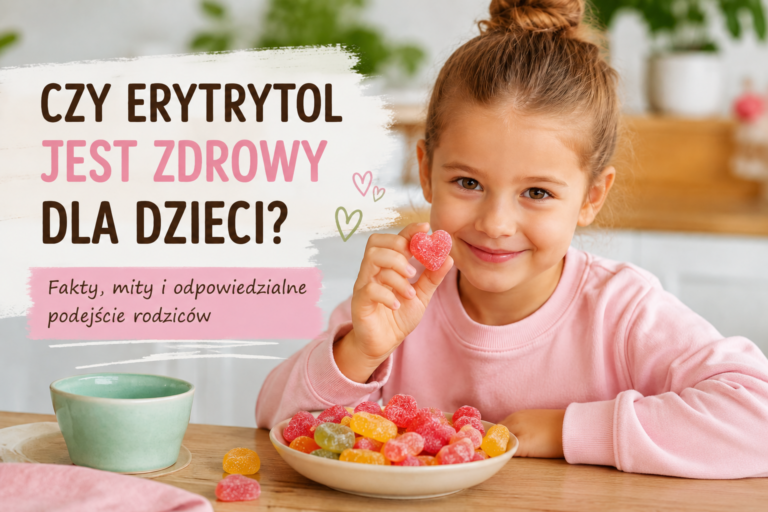 Czy erytrytol jest zdrowy dla dzieci? Fakty, mity i odpowiedzialne podejście rodziców.
